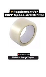 Bopp Tapes & Stretch Film Supplier Jaipur