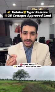 Jungle Resort Land for Sale in Tadoba