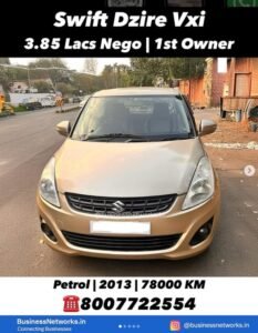 Swift Dzire VXI 2013 for Sale in Nagpur