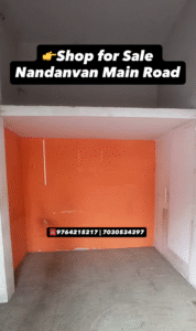 125 Sq Ft Shop for Sale in Nandanvan Main Road Nagpur – Prime Commercial Property
