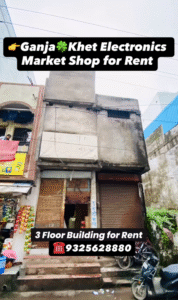 Ganjakhet Electronics Market Building for Rent Nagpur