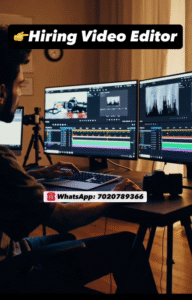 Urgently Hiring Video Editor in Nagpur