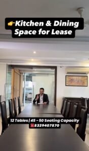 Fully Equipped Kitchen and Dining Space for Lease in Nagpur with Banquet Facility