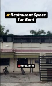 Restaurant Space for Rent above Chintamani Bar