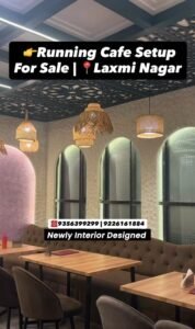 Running Cafe Setup For Sale Nagpur