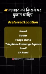 Shop Required for Rent in Nagpur