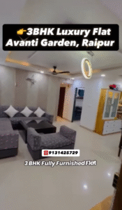 Luxury 3BHK Flat in Raipur