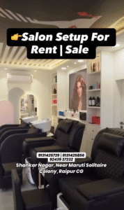 Running Salon for Sale in Raipur