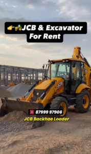 JCB Excavator for Rent
