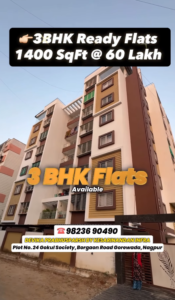 3BHK Flat for Sale in Nagpur