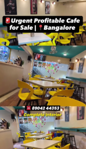 Cafe for Sale in Bengaluru