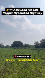 Land for Sale on Nagpur Hyderabad Highway