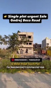 Plot for sale Besa Ghogli Road
