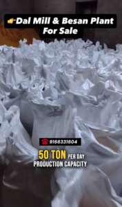 Running Dal Mill for Sale Near Jaipur