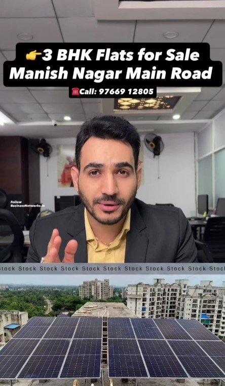 Luxury 3BHK Flats in Manish Nagar | Ready to Move | Gokul Park 2 | ₹80L