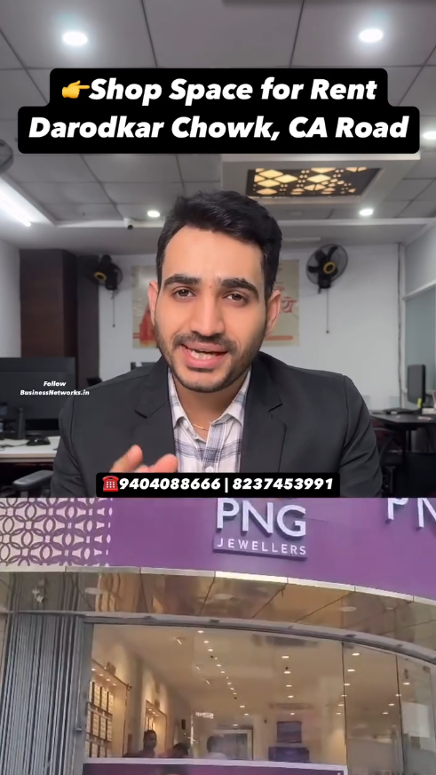 Shop for Rent in Nagpur – 600 SqFt Near CA Road, Ideal for Retail or Godown