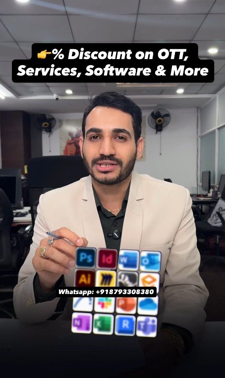 OTT Platforms Discount | Huge Deals on Canva, Creative Cloud & Drive