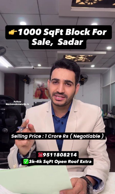 Terrace Space for Café in Sadar Nagpur – 1000 SqFt Rooftop Block for Sale