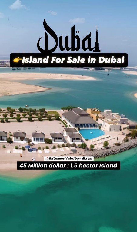 Private Island for Sale in Dubai – 1.5 Hectares | Ideal for Events & Weddings