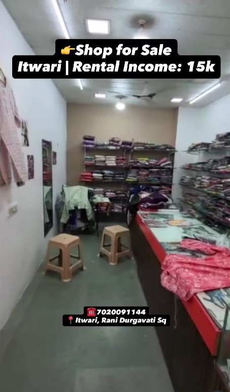 Affordable Shop for Sale Near Itwari, Nagpur | 231 SqFt with Parking