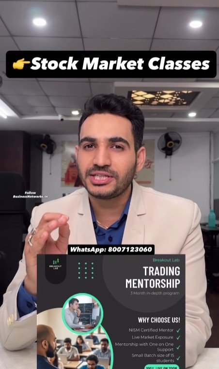 Online Stock Market Classes with Live Mentorship – Limited Seats Only ₹12,000