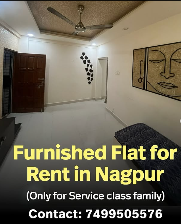 Furnished 2BHK Flat Rent Nagpur