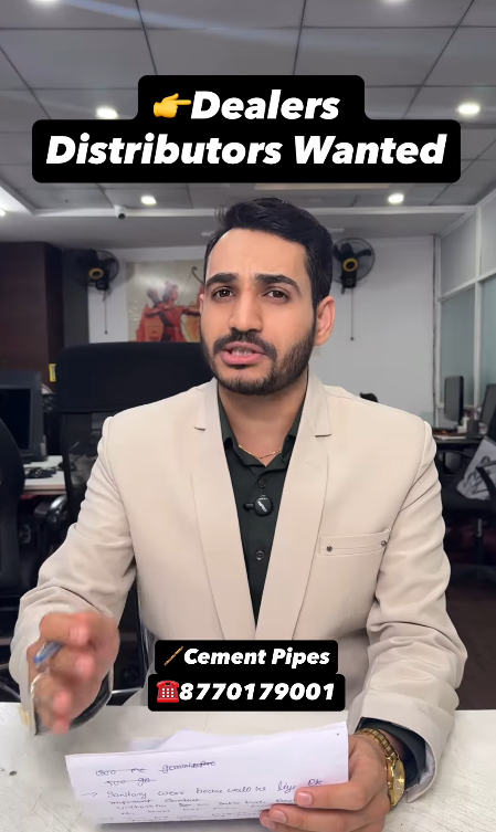 Cement Boring Pipes Dealership Opportunity