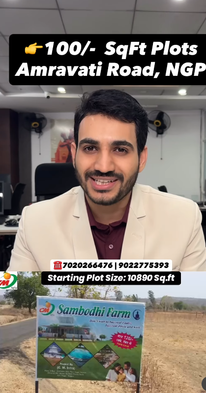 Plots for Sale in Amravati Road Nagpur – C.M Infra Affordable Project