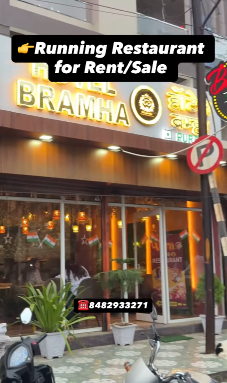 Fully Furnished Restaurant Setup for Rent in Nagpur