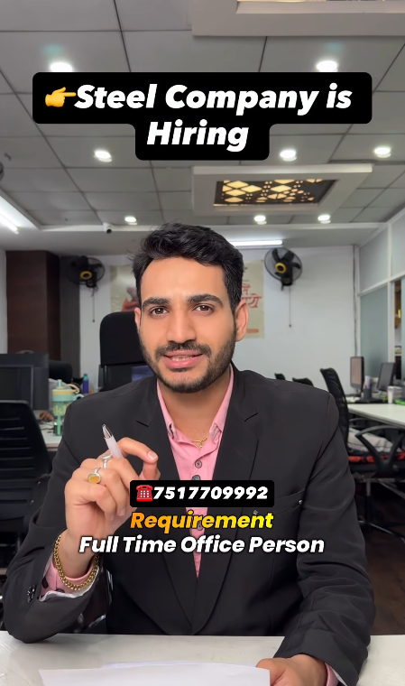 Steel Company Jobs in Nagpur – Urgent Hiring
