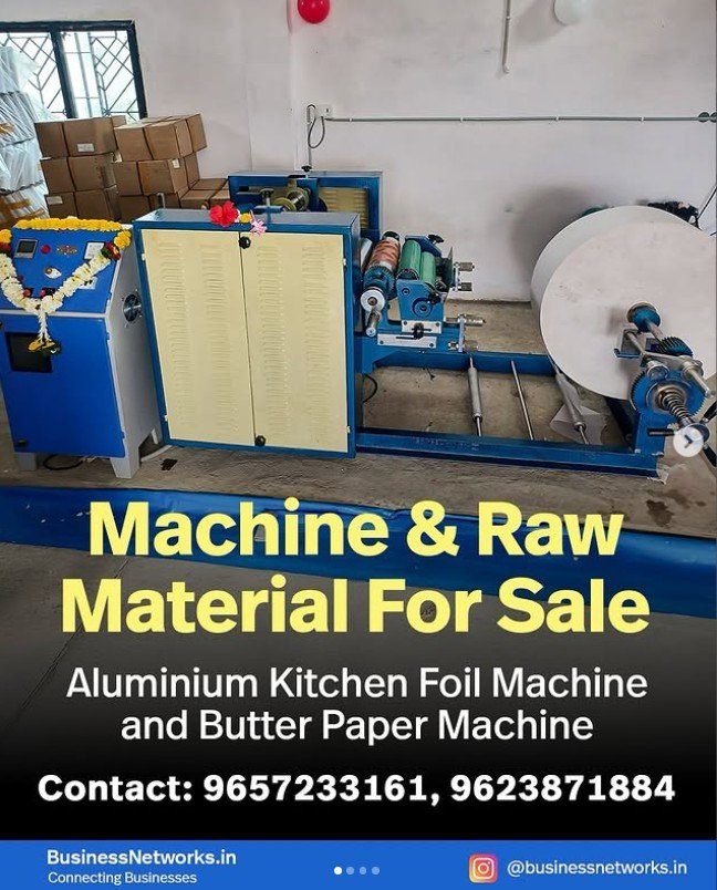 Aluminium Kitchen Foil Paper Making Machine for Sale