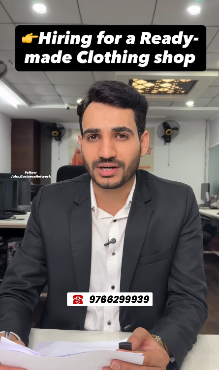 Urgent Jobs in Nagpur – Fusion Style Ready Made Clothing Shop