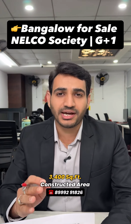 3 BHK Fully Furnished Bungalow for Sale in Nagpur | Nelco Society | ₹3 Cr