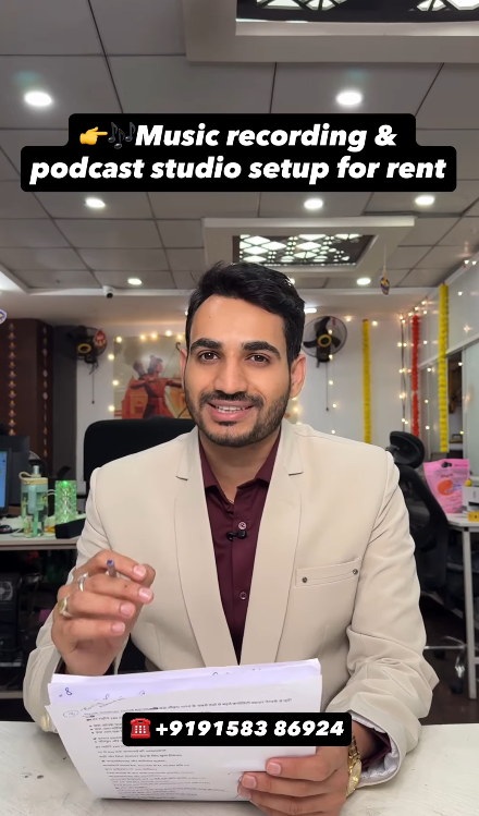 Ready-to-Use Recording Studio for Rent in Nagpur