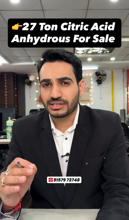 Top-Quality Food Grade Citric Acid Anhydrous