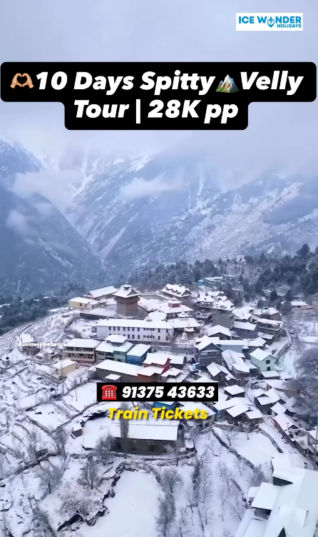 Spiti Valley Tour Package from Nagpur