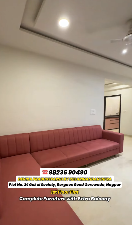 Ready 3BHK Flat for Sale in Nagpur
