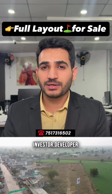 Plot Layout for Sale Near Shegaon